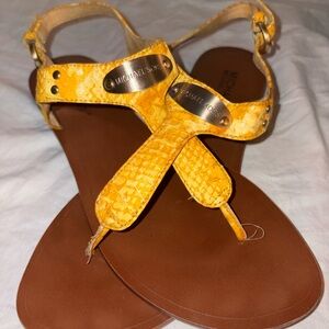 Michael Kors Snake Skin Sandals